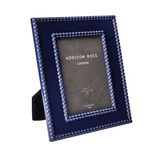 Navy blue bobbin frame