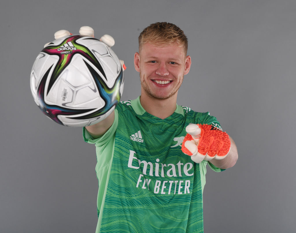 Aaron Ramsdale relishing fight with Bernd Leno to be Arsenal goalkeeper