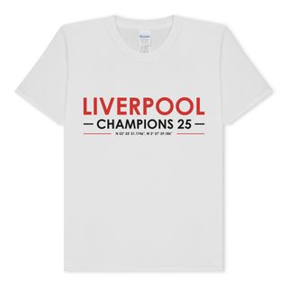 Liverpool champions celebrationary shirt