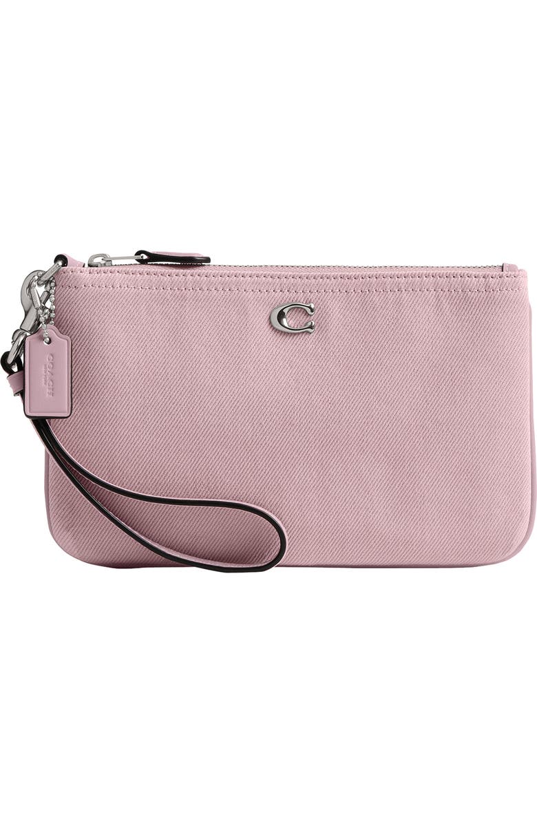 Small Essential Denim Wristlet