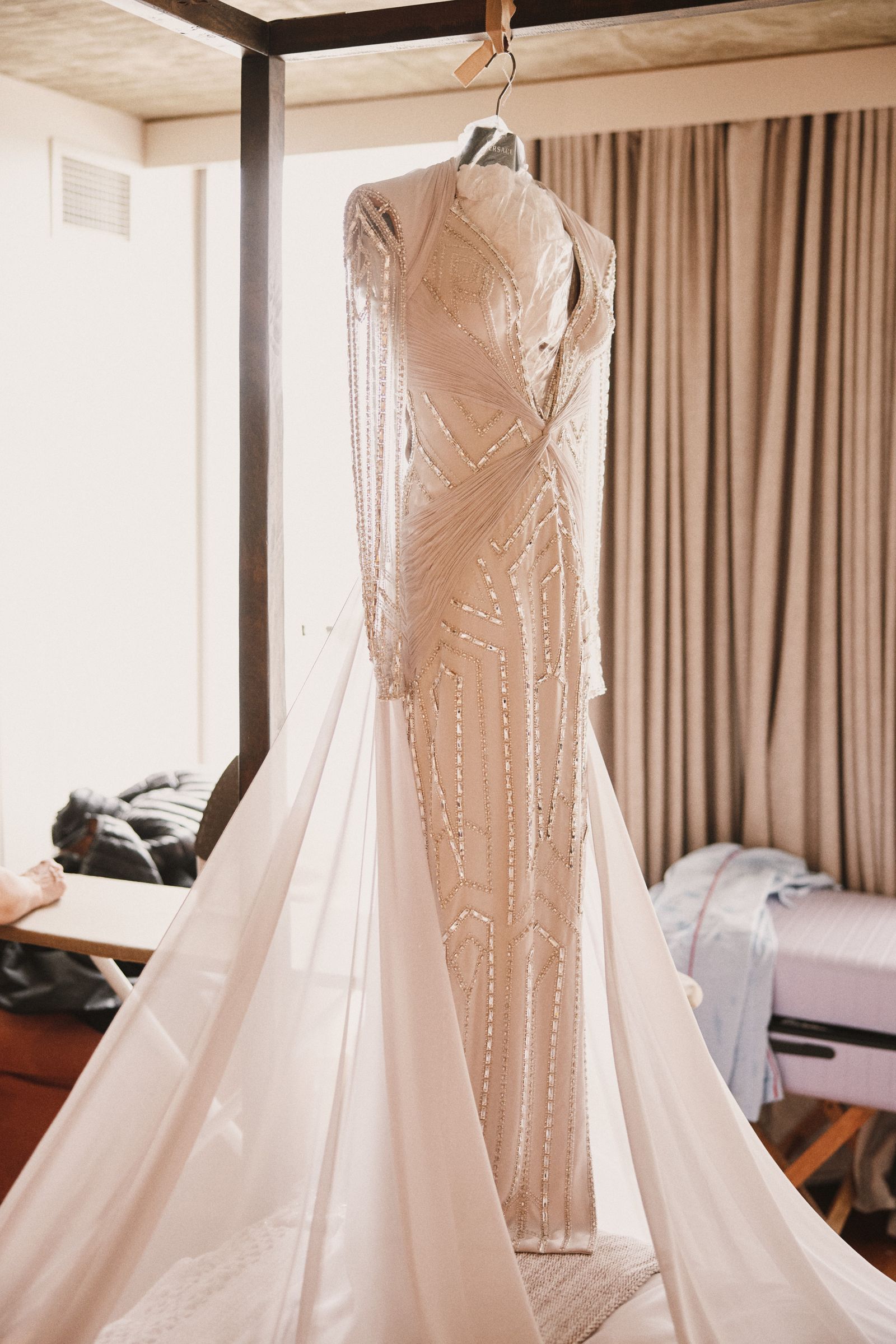 The Making of Ariana DeBose's Custom Versace Gown at the Oscars | Marie