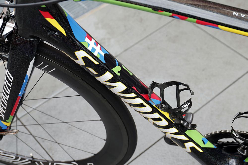 Peter Sagan's world champion's S-Works Tarmac