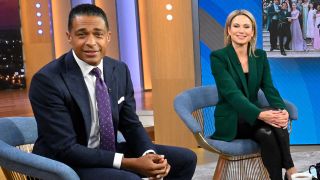 T.J. Holmes and Amy Robach on GMA3.
