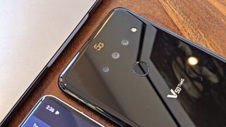 The first wave of 5G phones, like the LG V50 ThinQ 5G seen here, are exclusively sold through carriers, and cannot be purchased unlocked.