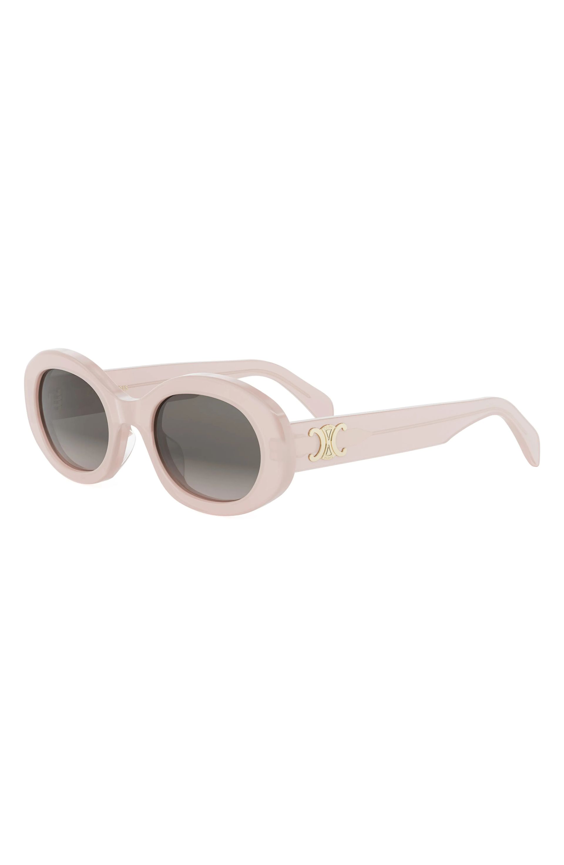 Triomphe 52mm Oval Sunglasses