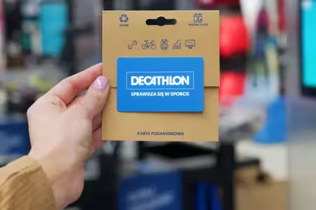 A decathlon gift voucher