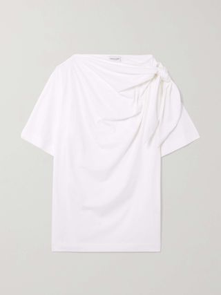 DIES VAN NOTEN, Kaos Katun-Jersey Rajutan Helore