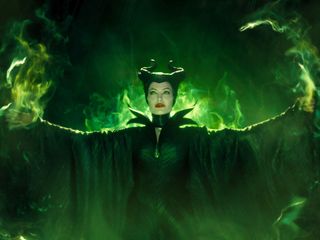 Angelina Jolie as Maleficent still