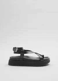 Chunky Leather Sandals, was £69.99, now £110 | &amp; Other Stories