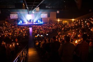 Crossroads Church Corona Upgrades with Q-Sys Core 500i and PowerLight 3 Amplifiers