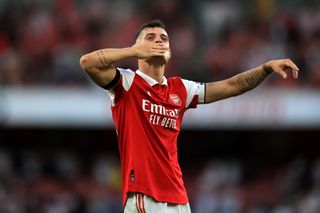 Granit Xhaka has been in fine form as Arsenal continue their winning start to the Premier League season.