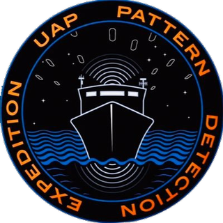 Unidentified Aerial Phenomenon (UAPx) expedition logo.