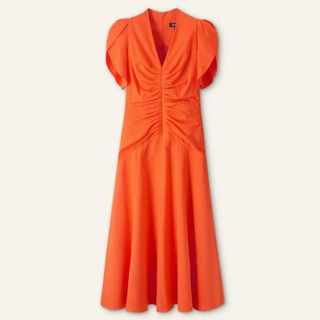 Sara Davies' ME+EM Orange Midi Dress