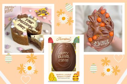 A selection of the best personalised easter eggs for 2023