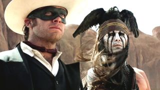 Armie Hammer and Johnny Depp in the lone ranger