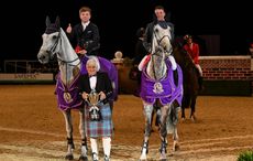 HOYS puissance 2018 winners Alfie Bradstock and Guy Williams
