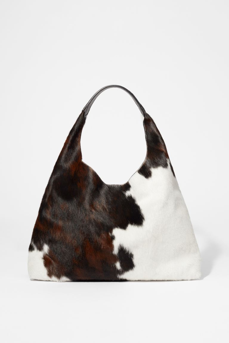 Cow-Print Tote