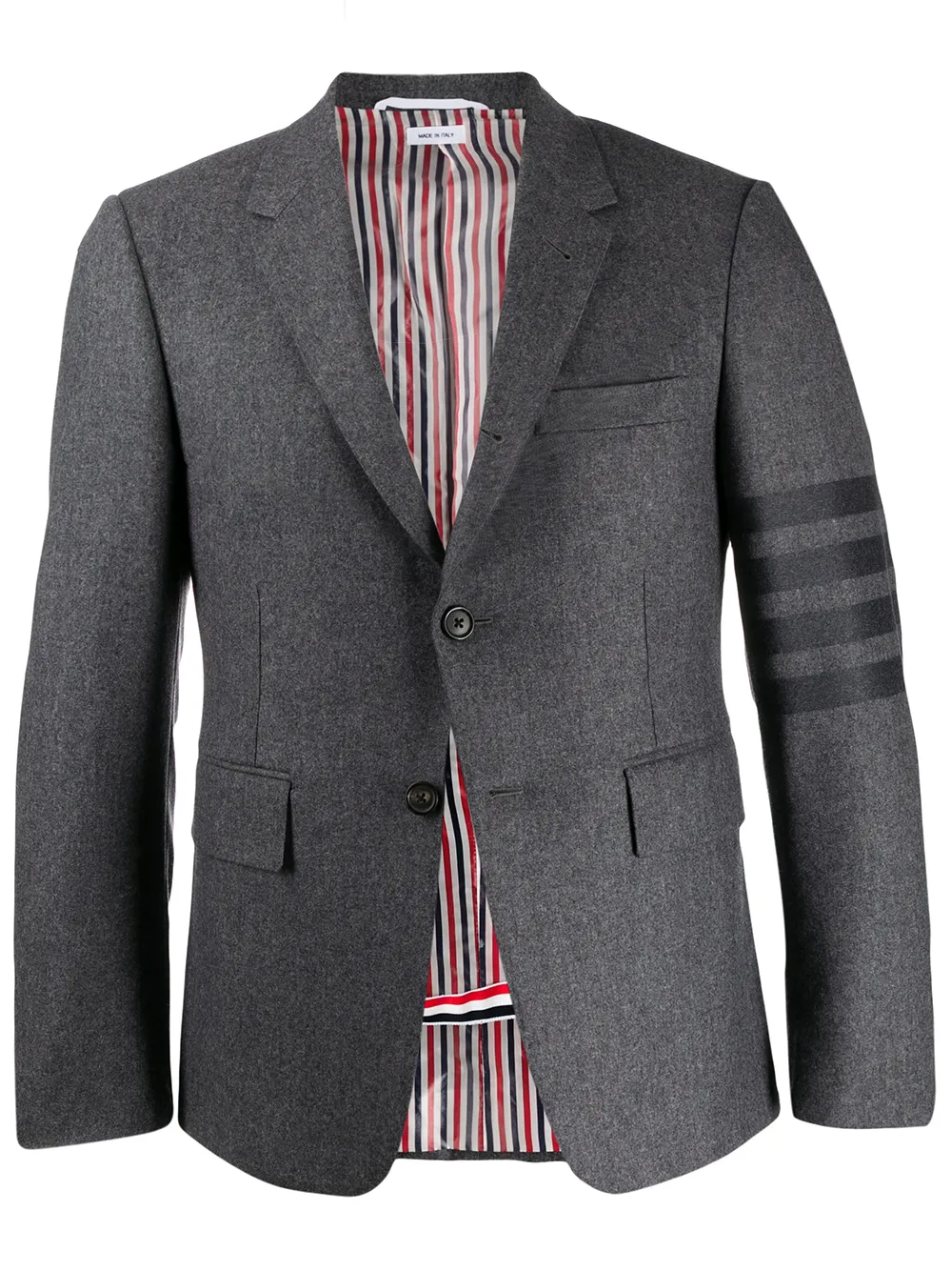 Thom Browne 4-Bar Single-Breasted Blazer | 00