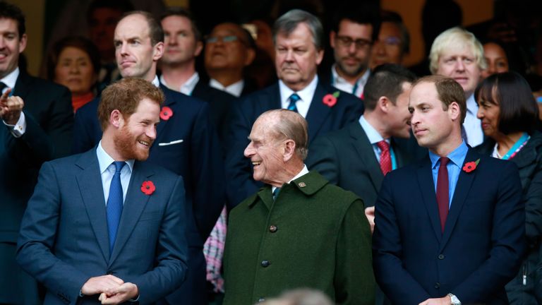prince harry prince philip