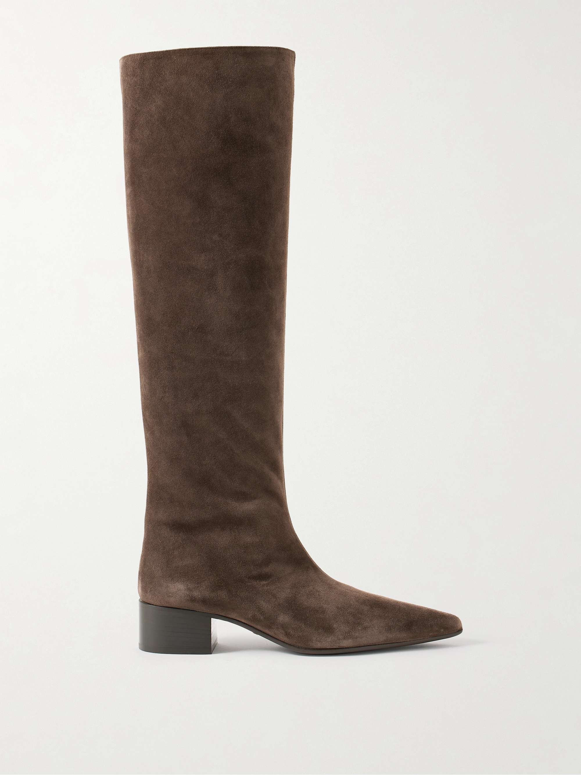 Andee Suede Knee Boots