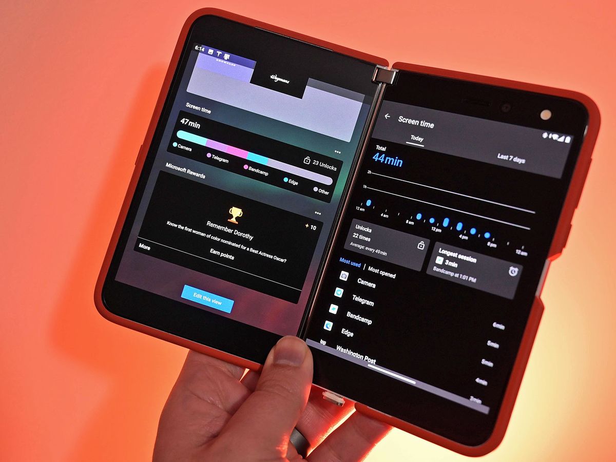 Surface Duo Screentime