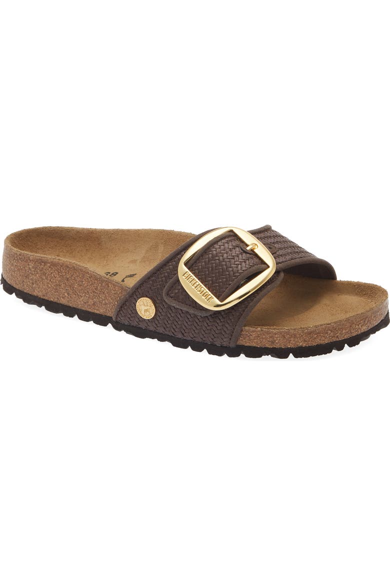 Madrid Big Buckle Slide Sandal