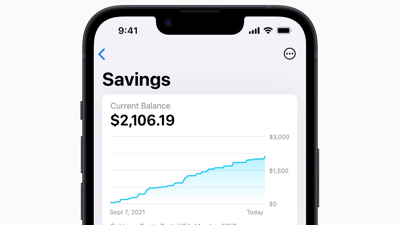Apple announces new high-yield savings account for Apple Card from ...