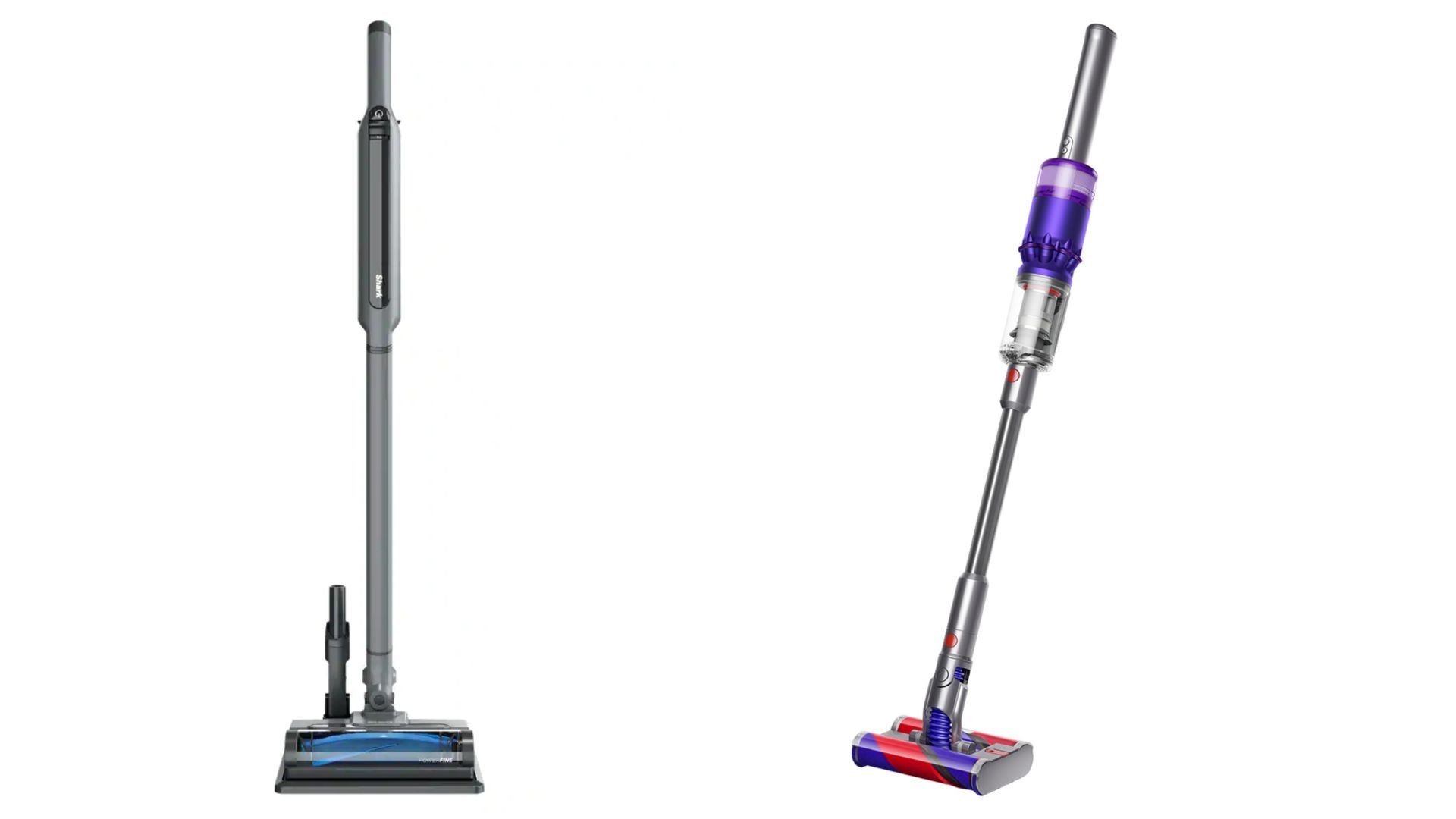 Shark vs dyson lightweight vacuums