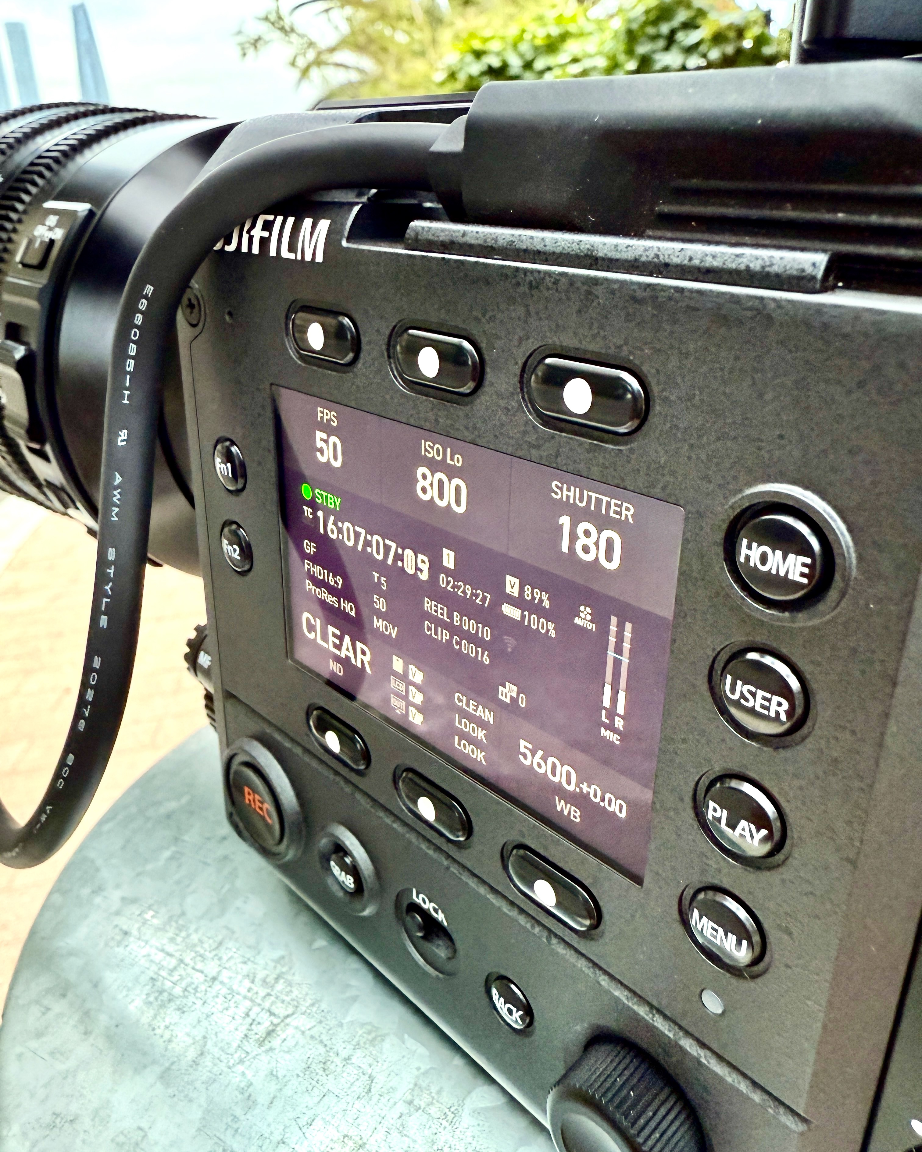 Hands on with the Fujifilm GFX Eterna 55 video camera