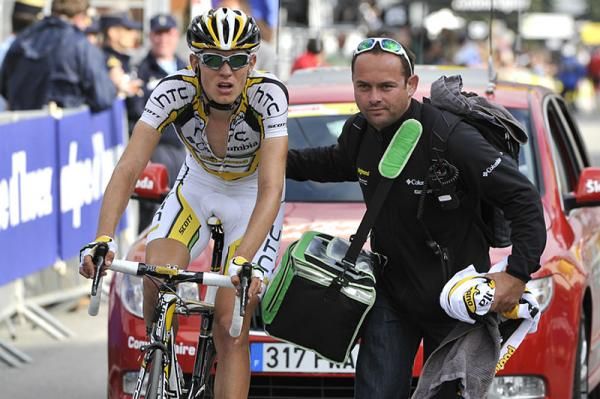Tejay Van Garderen (Team HTC - Columbia) finishes 11th in the stage.
