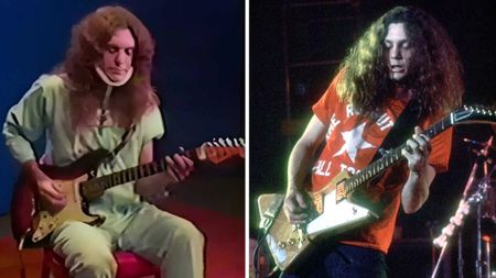 Allen Collins of Lynyrd Skynyrd recovering after a 1977 plane crash, and performing live in 1976