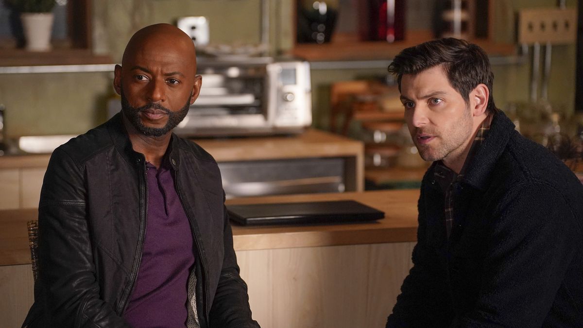 Romany Malco and David Giuntoli in A Million Little Things