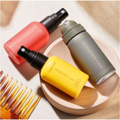 3 haircare miniature products available at Space NK