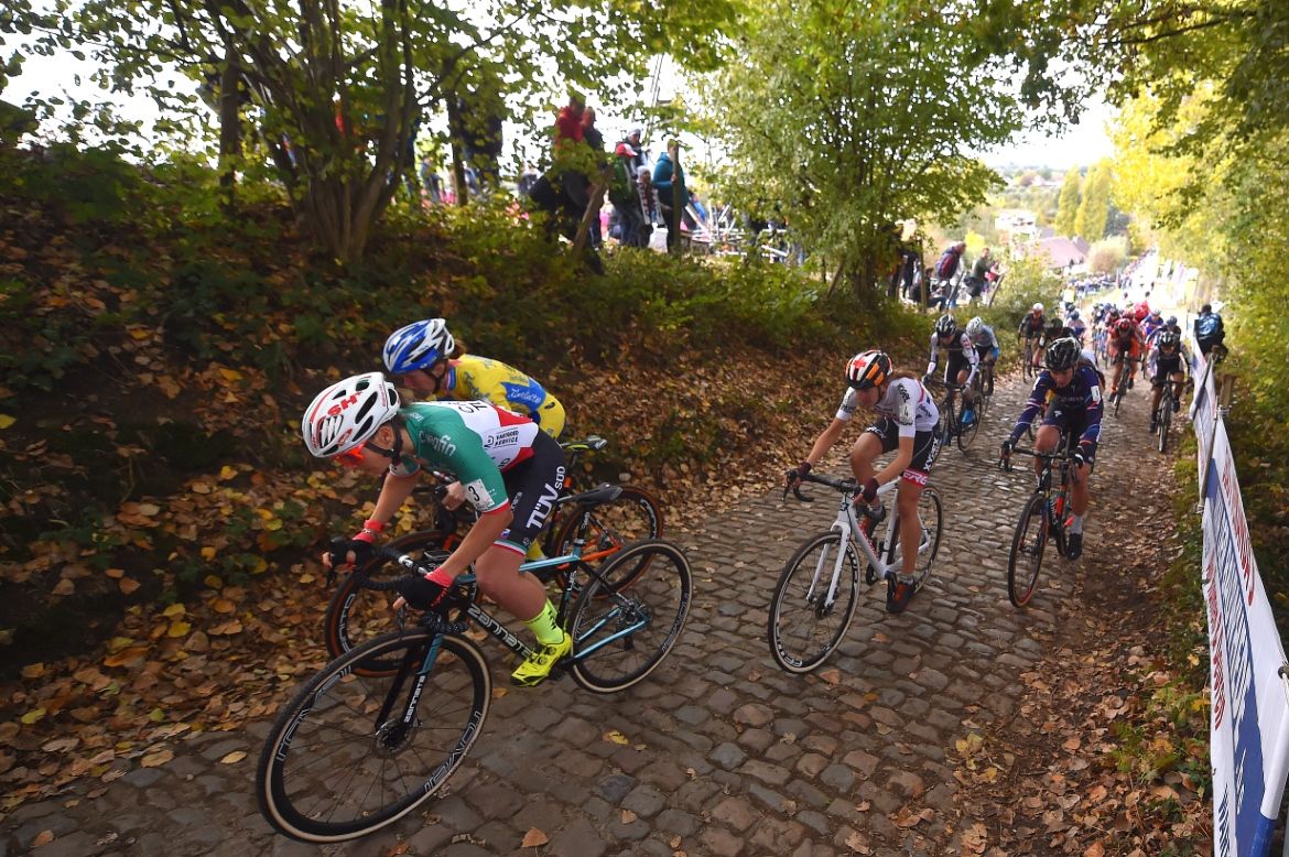 The women's race at Koppenbergcross