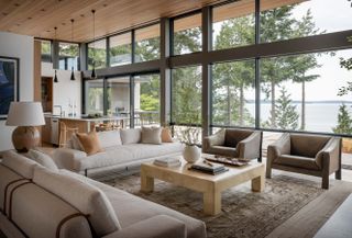 Modern rustic home designed by Lisa Staton