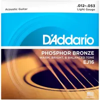 D’Addario Phosphor BronzeSteel core | Phosphor bronze | Uncoated