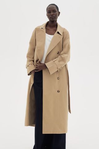 Double-Breasted Trench Coat