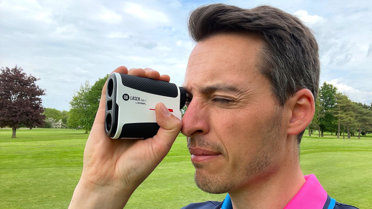 GolfBuddy Laser Lite 2 Rangefinder testing