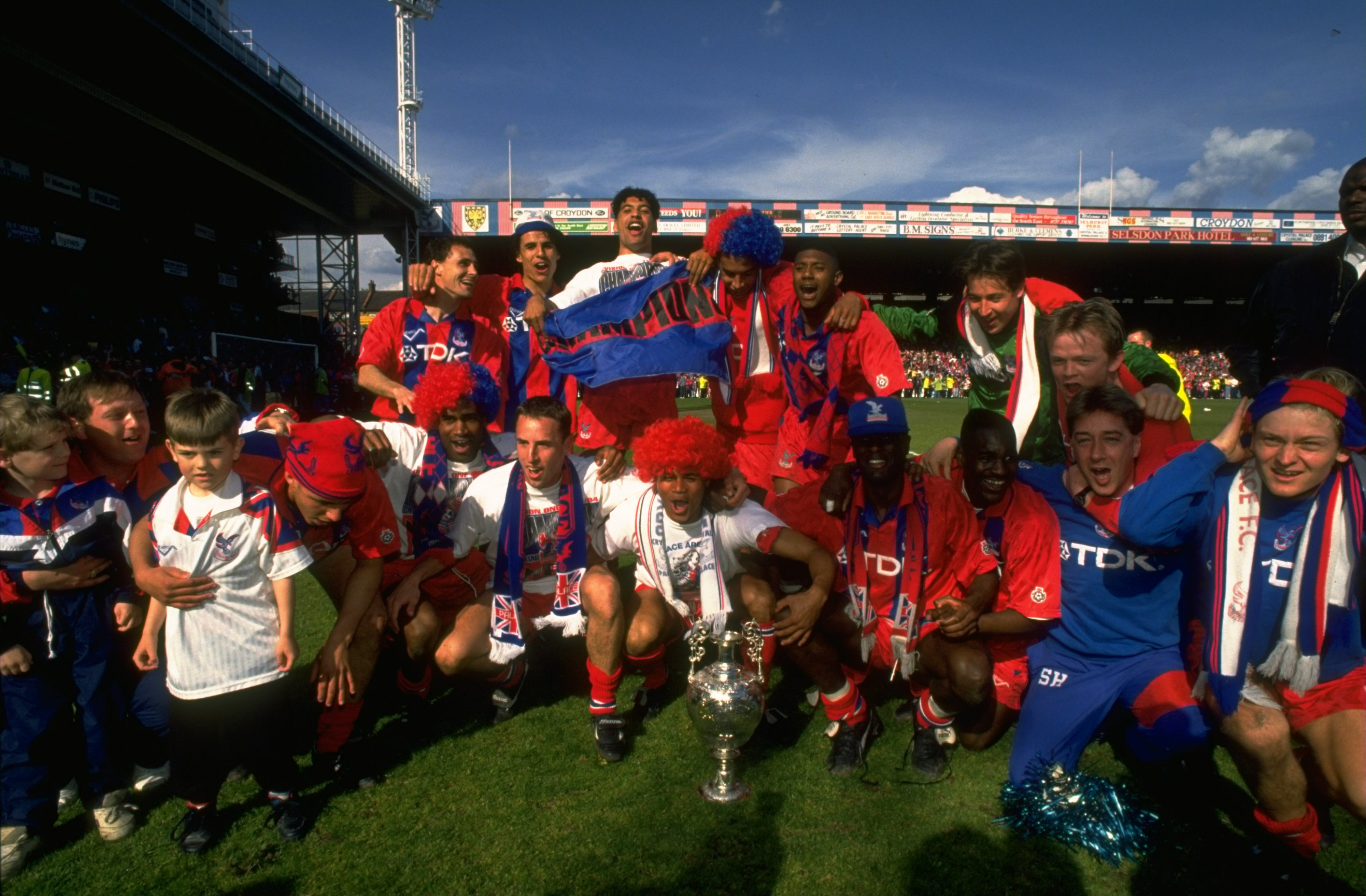 Crystal Palace won the Second Division title in 1993/1994