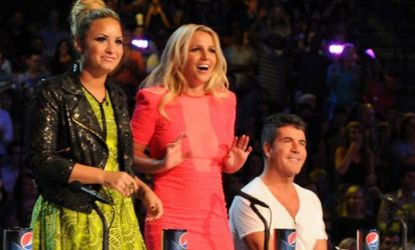 Britney Spears on "The X Factor"