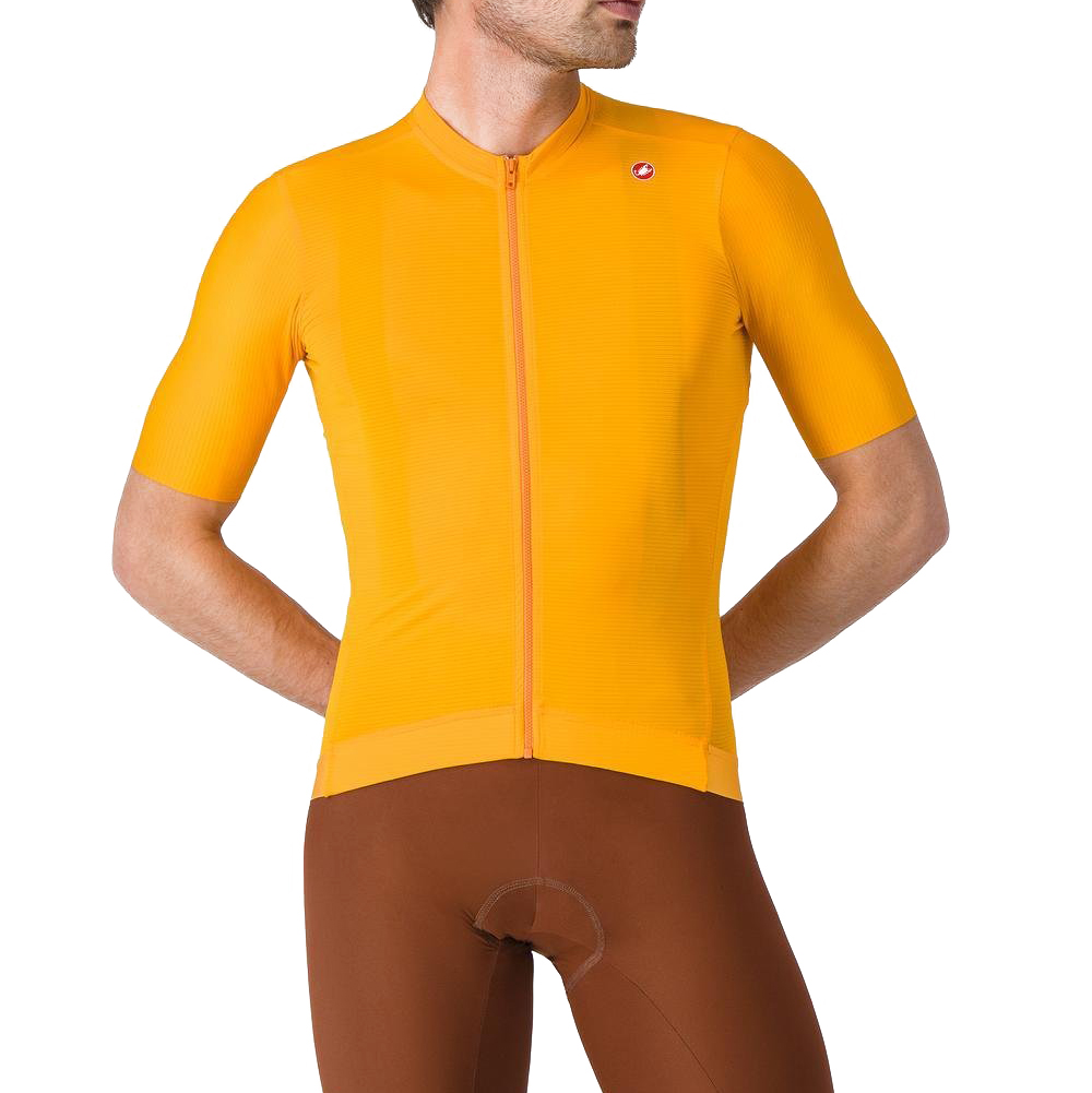 Castelli Espresso Short Sleeve Jersey in Yellow