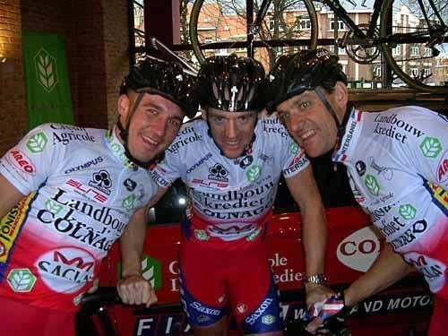 Popovych, Steels and Durand headlined the team in 2004.