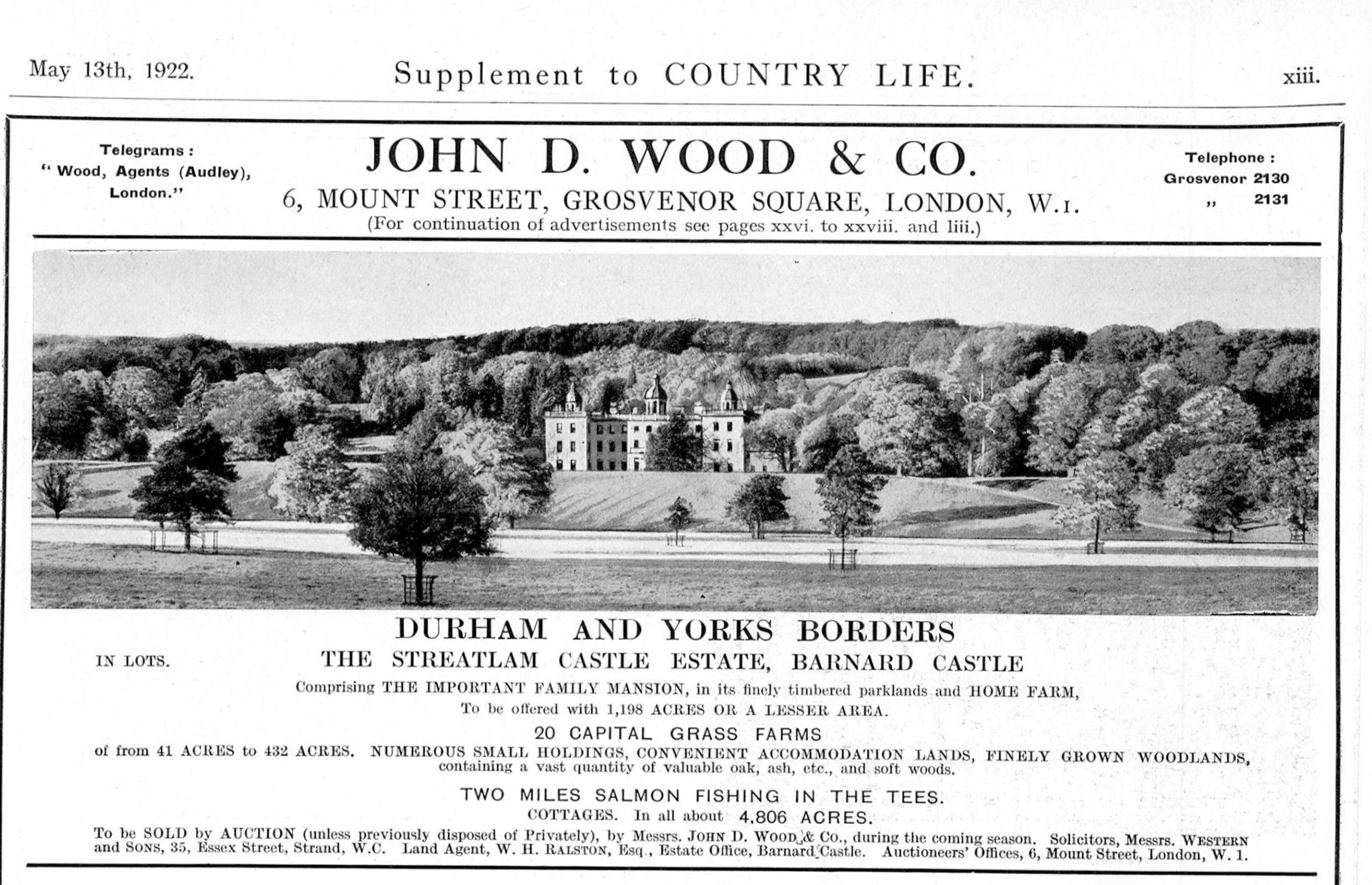 John D. Wood &amp;amp; Co. advert