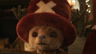 Chopper in his human/reindeer hybrid form in the live-action One Piece