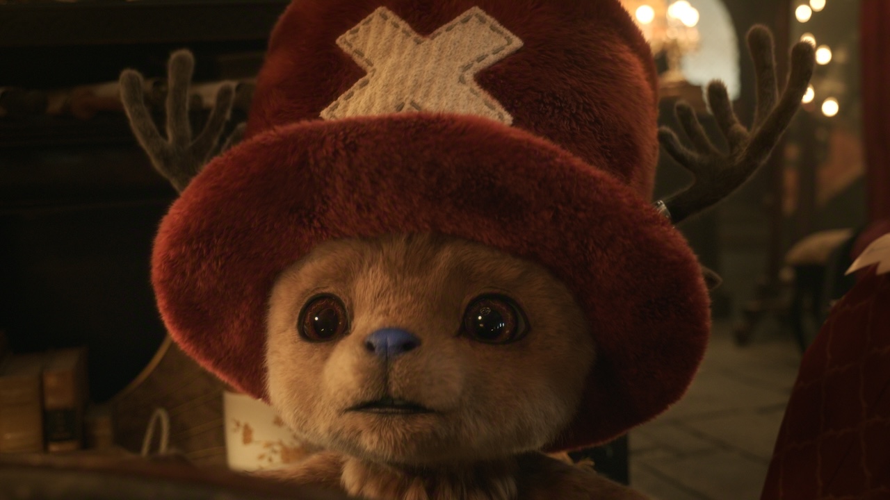 Chopper in his human/reindeer hybrid form in the live-action One Piece