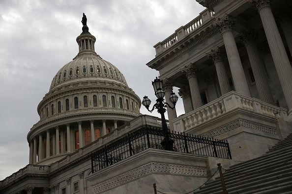 A view of the U.S. Capitol ahead of President Trump&amp;#039;s address before Congress.