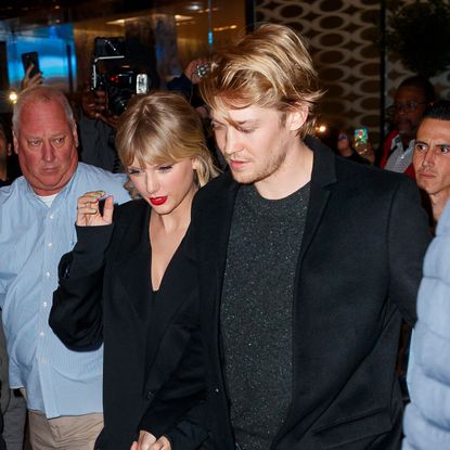 taylor swift and joe alwyn in new york city on october 06, 2019