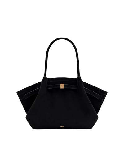 Jw Pei Women's Hana Medium Tote Bag - Faux Suede Black