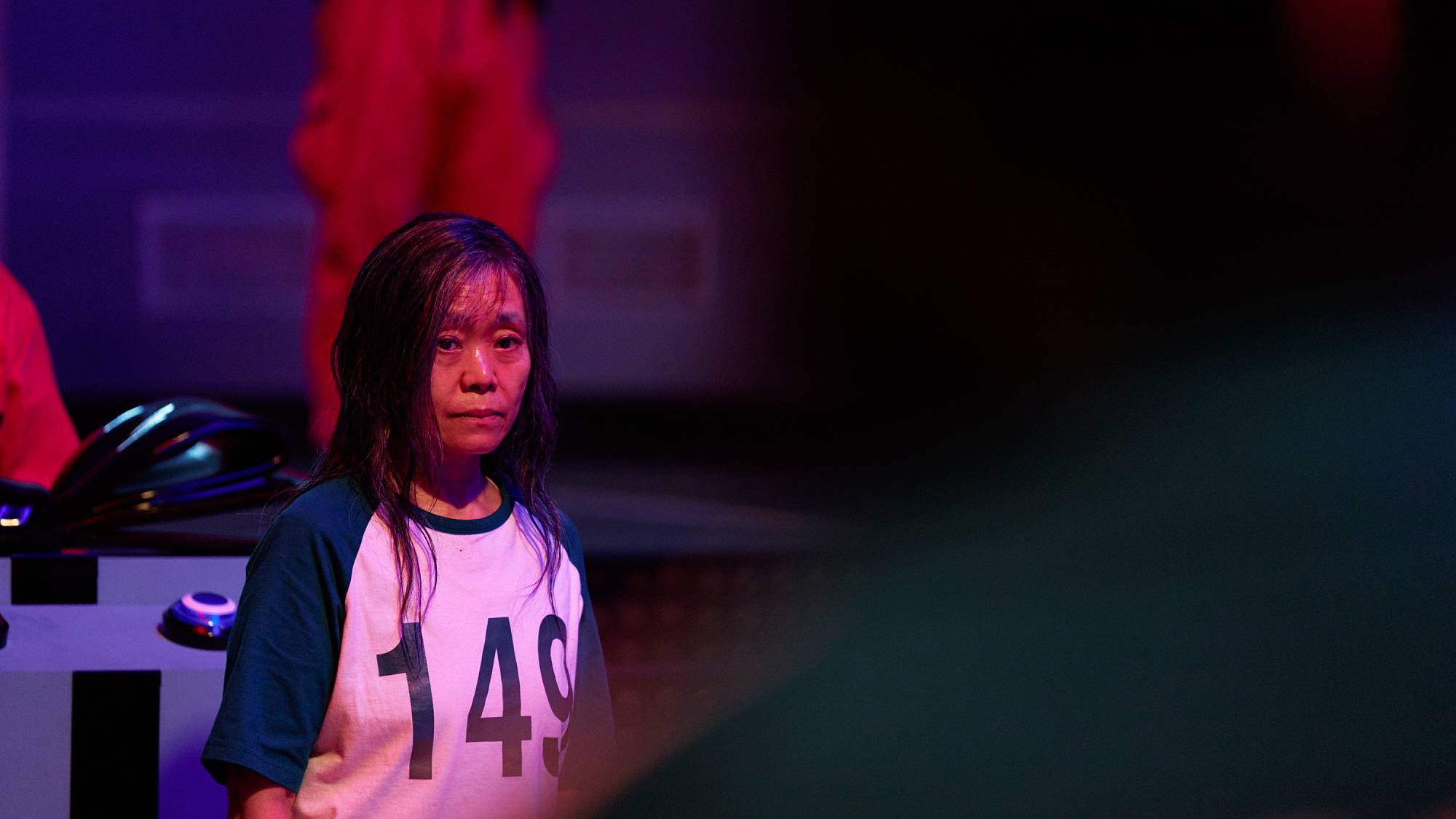 Kang Ae-sim as Geum-ja in "Squid Game" season 3