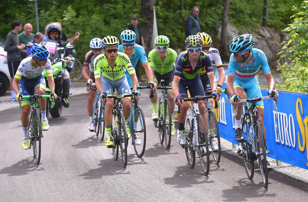 Esteban Chaves was front and centre during stage 13